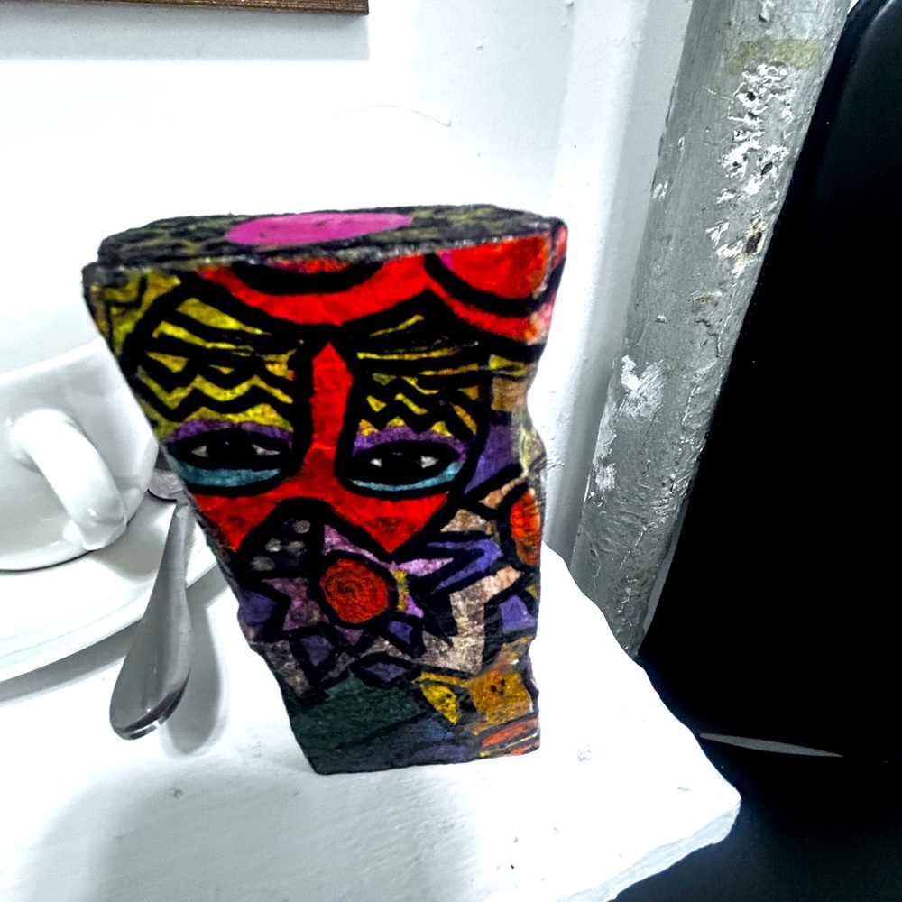 Abstract Multicolor Home Art Sculpture